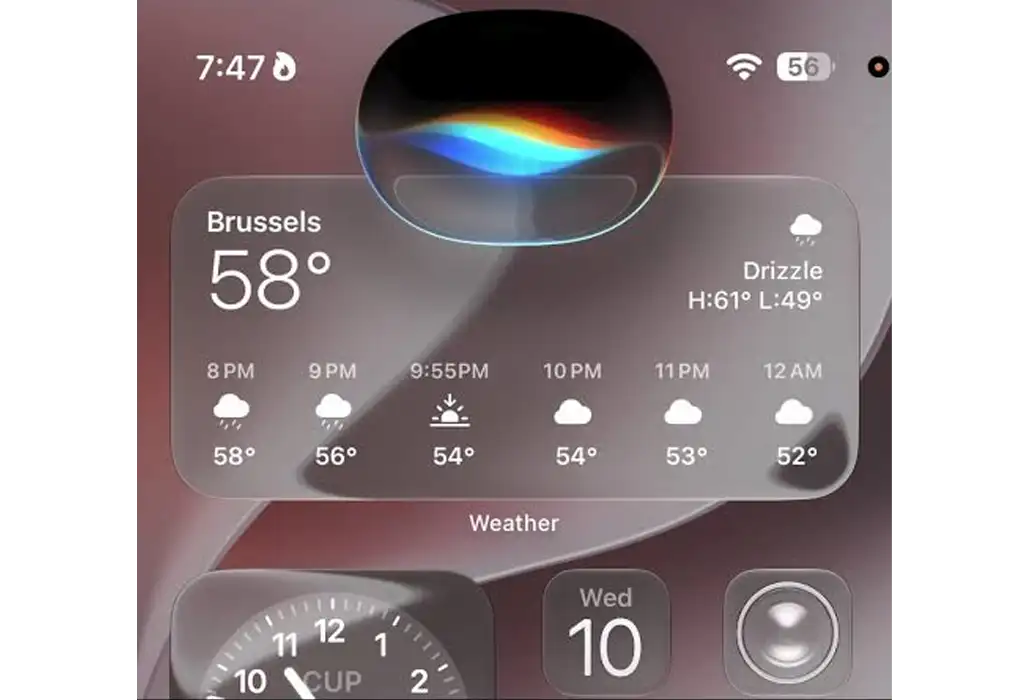 iOS 27 — design Liquid Glass și noul Siri